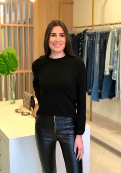 BLUSA CIDA PRETO BLUSA CIDA PRETO