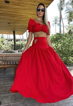 CONJUNTO VERMELHO PIMPNELLA