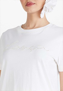 T-SHIRT OFF WHITE LANÇA PERFUME