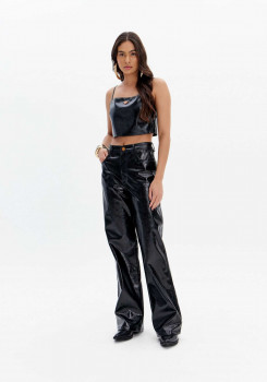 CALÇA FULL LENGTH COM CINTURA MÉDIA LANÇA PERFUME