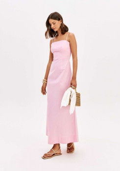 VESTIDO SUPER MIDI DE ALÇAS LANÇA PERFUME