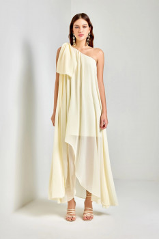 VESTIDO MYRTHA AMARELO AVE RARA