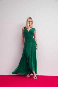 VESTIDO LONGO VERDE CHARRY