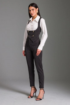 CALÇA SKINNY RISCA DE GIZ CINTURA ALTA CHARRY