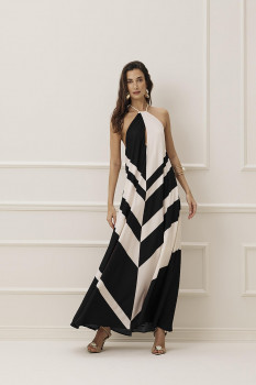 VESTIDO LONGO PRETO