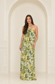 VESTIDO LONGO ESTAMPADO