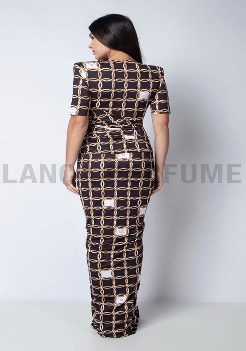 VESTIDO LONGO ESTAMPADO LANÇA PERFUME VESTIDO LONGO ESTAMPADO LANÇA PERFUME