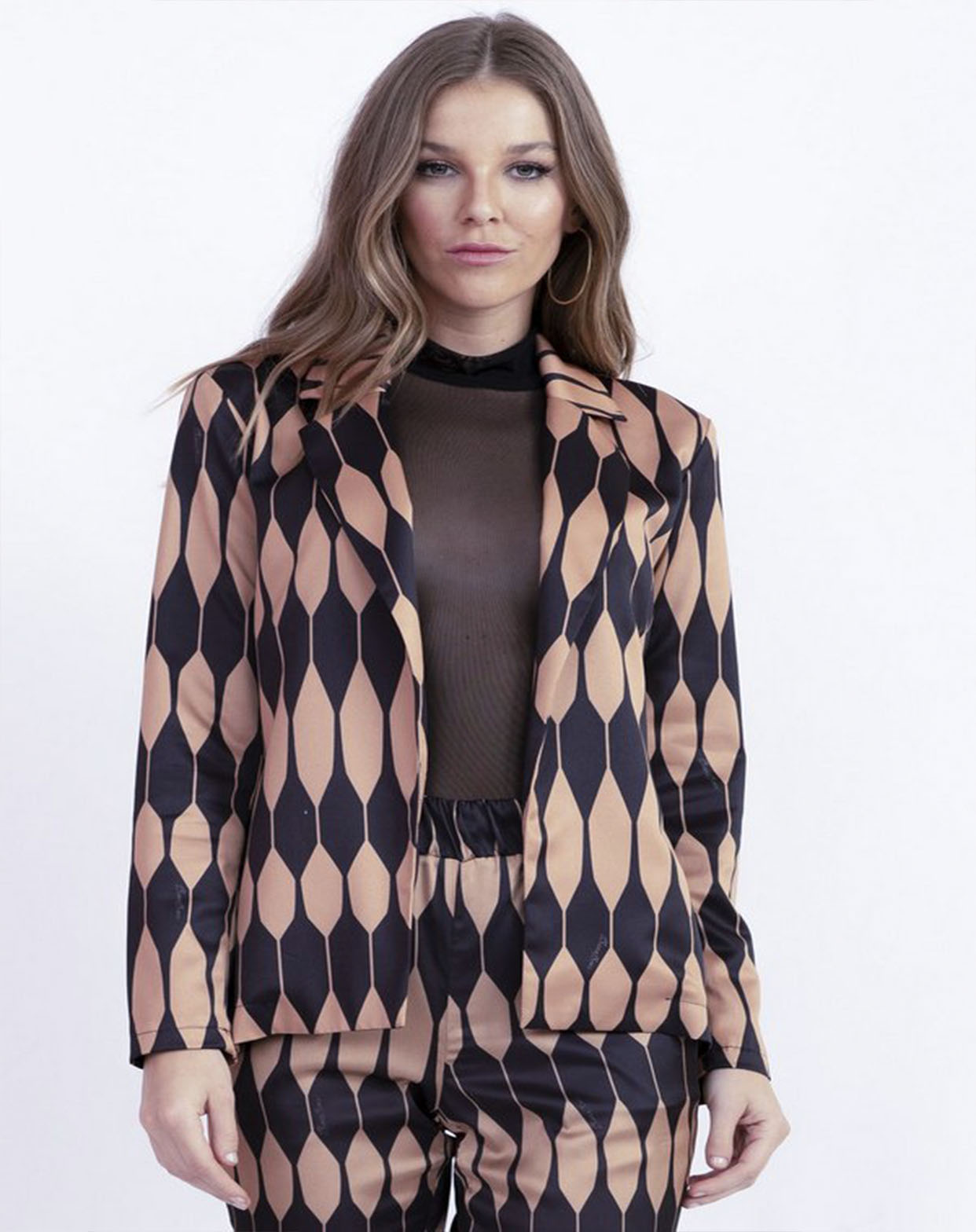 BLAZER BANA-BANA ESTAMPADO BLAZER BANA-BANA ESTAMPADO