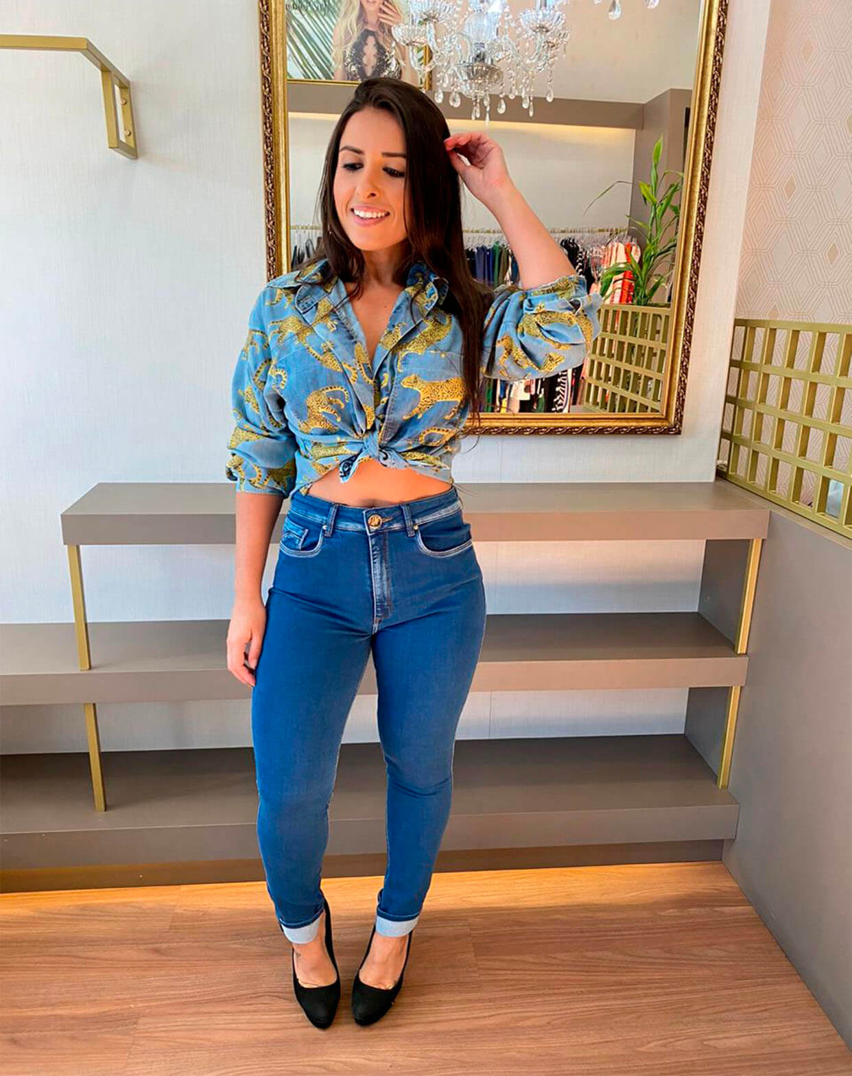 CALÇA JEANS LANÇA PERFUME CALÇA JEANS LANÇA PERFUME
