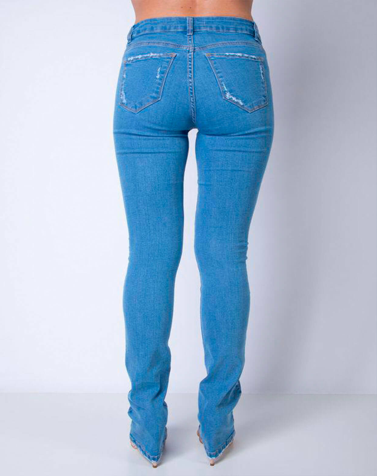 CALÇA FLARE JEANS LANÇA PERFUME CALÇA FLARE JEANS LANÇA PERFUME