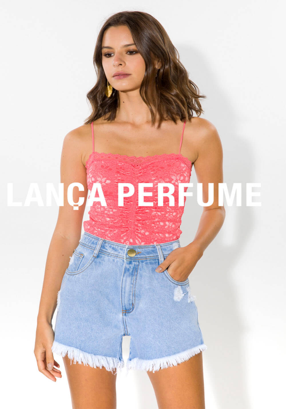SHORT JEANS LANÇA PERFUME SHORT JEANS LANÇA PERFUME
