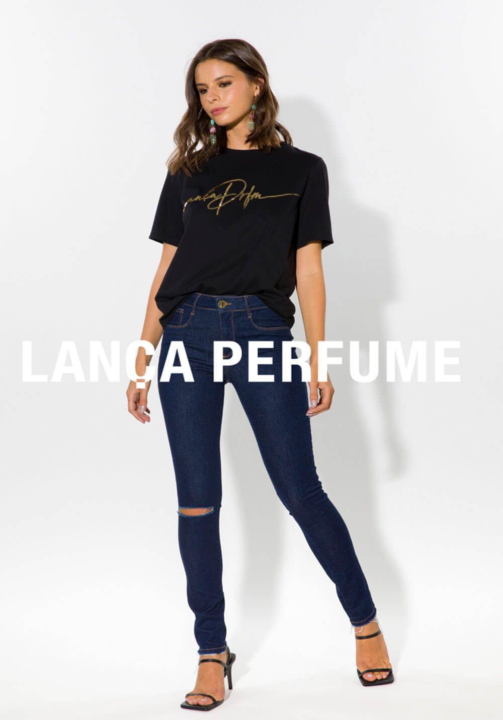 CALÇA JEANS ESCURO LANÇA PERFUME CALÇA JEANS ESCURO LANÇA PERFUME