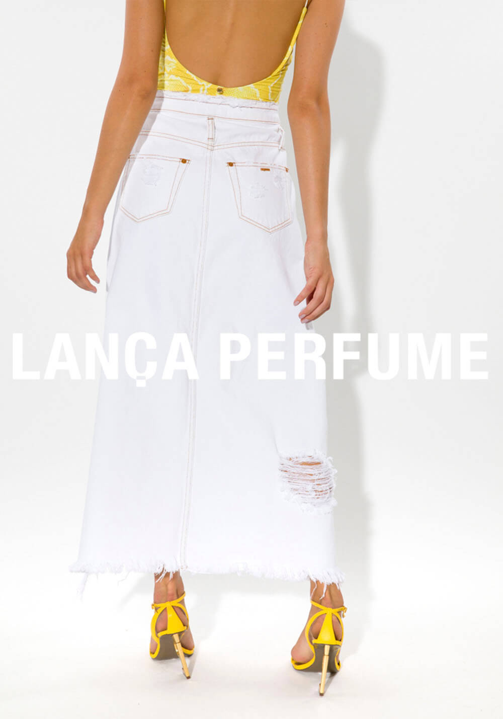 SAIA JEANS MIDI LANÇA PERFUME SAIA JEANS MIDI LANÇA PERFUME