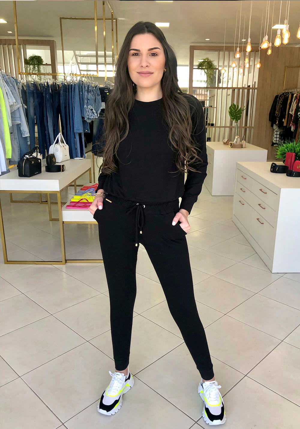 CONJUNTO COMFY PRETO CONJUNTO COMFY PRETO