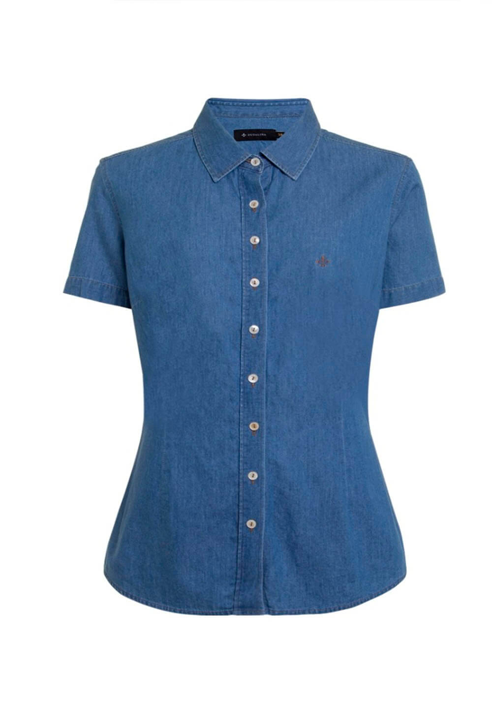 CAMISA DUDALINA JEANS CURTO CAMISA DUDALINA JEANS CURTO