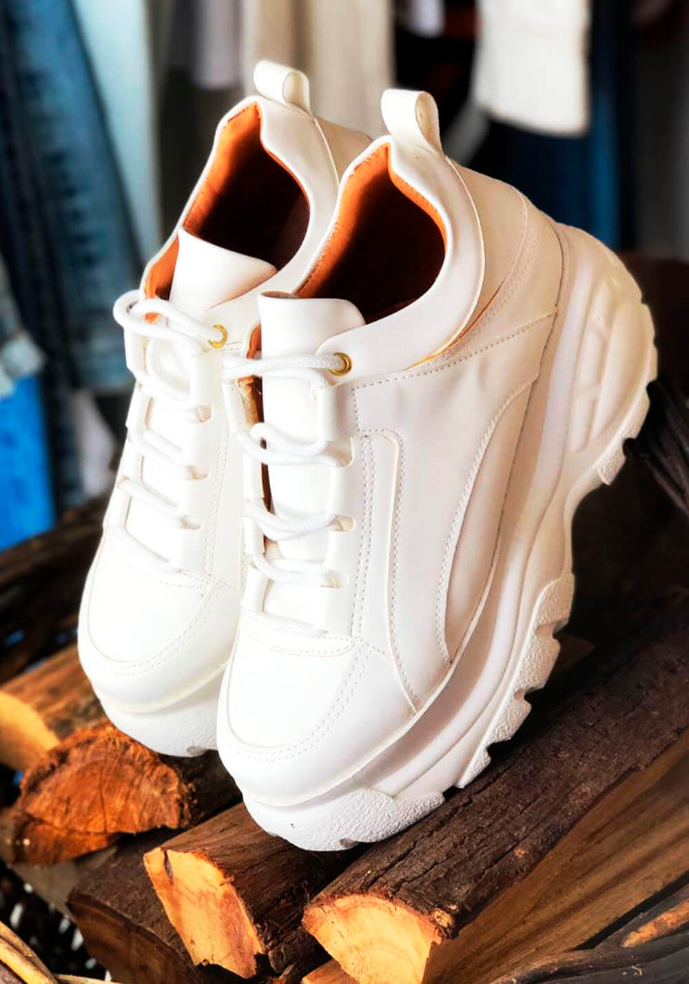 TÊNIS JANETE ROSA BRANCO TÊNIS JANETE ROSA BRANCO
