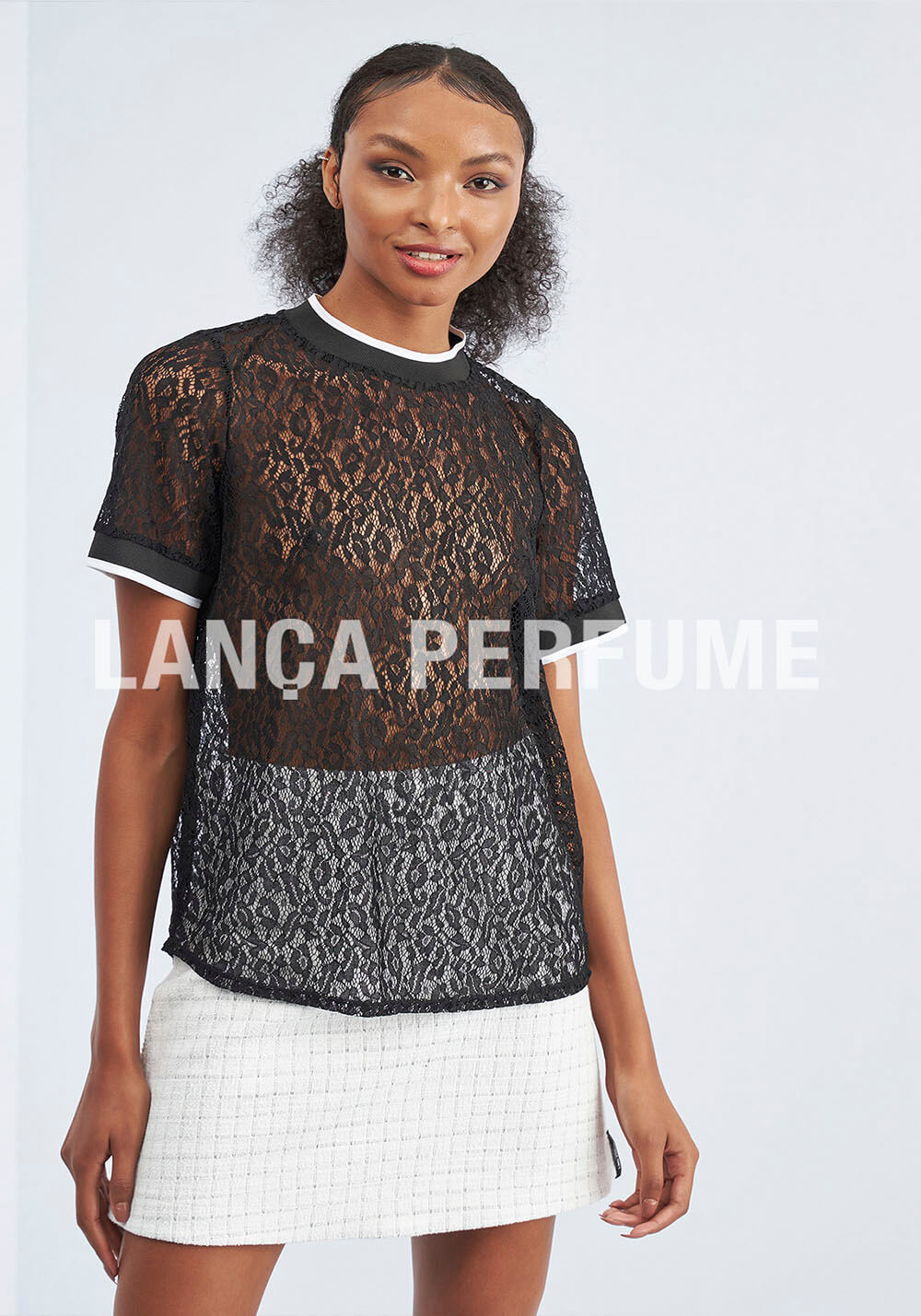 T-SHIRT TRANSPARENTE PRETO T-SHIRT TRANSPARENTE PRETO