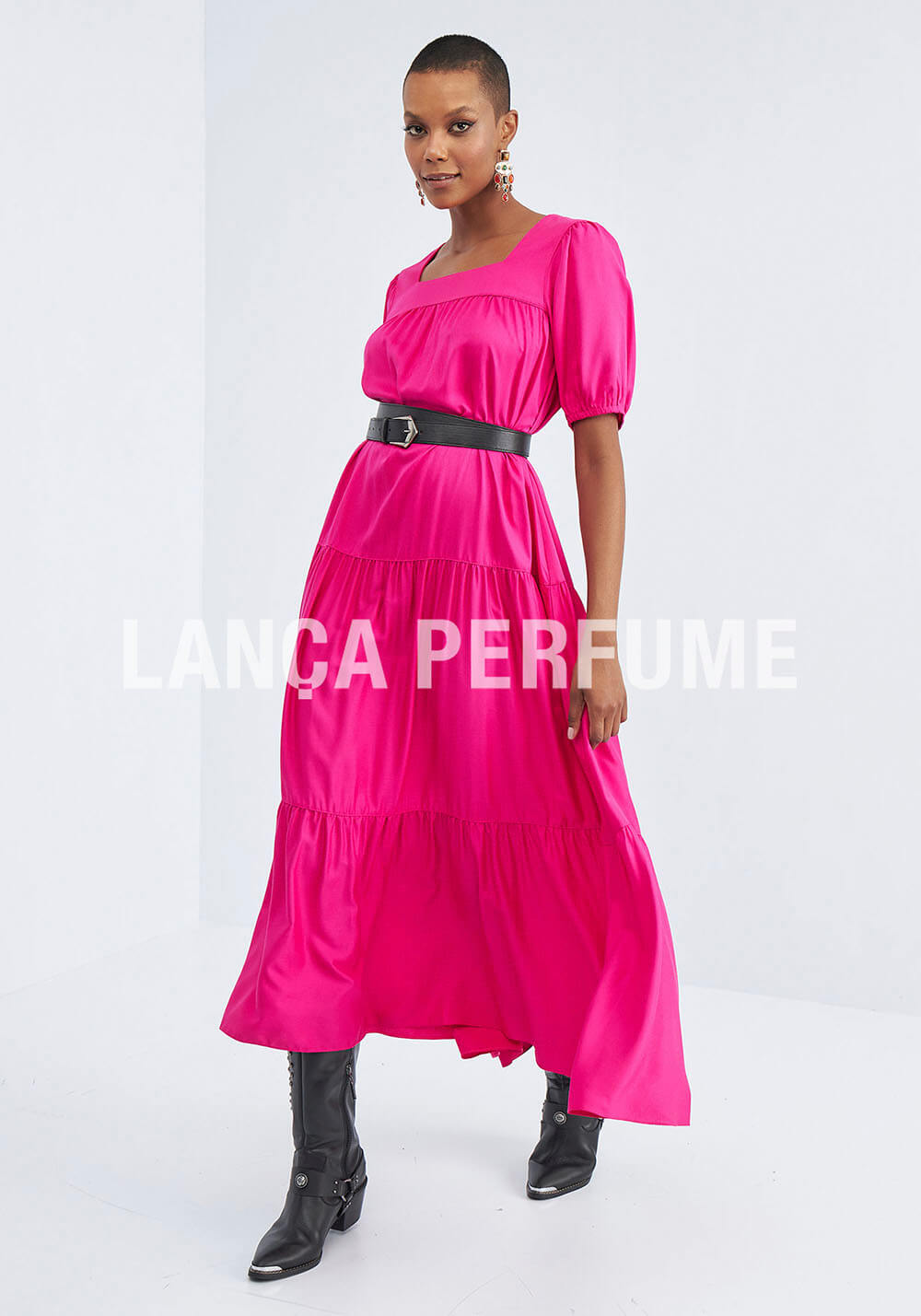 VESTIDO LANÇA PERFUME ROSA VESTIDO LANÇA PERFUME ROSA