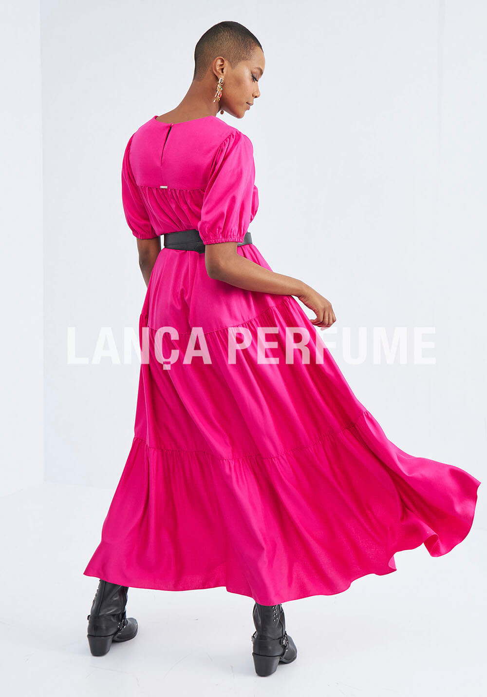 VESTIDO LANÇA PERFUME ROSA VESTIDO LANÇA PERFUME ROSA