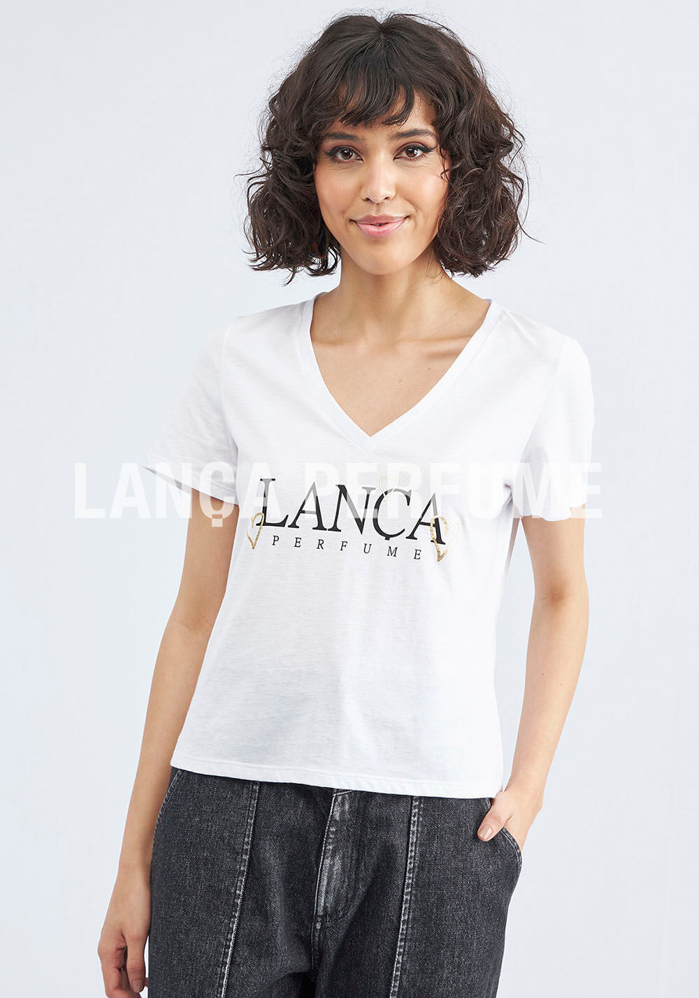 TSHIRT RETA LANÇA PERFUME TSHIRT RETA LANÇA PERFUME
