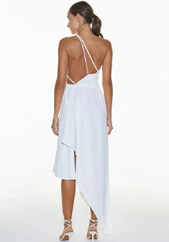 VESTIDO OFF WHITE RECORTES ZEN