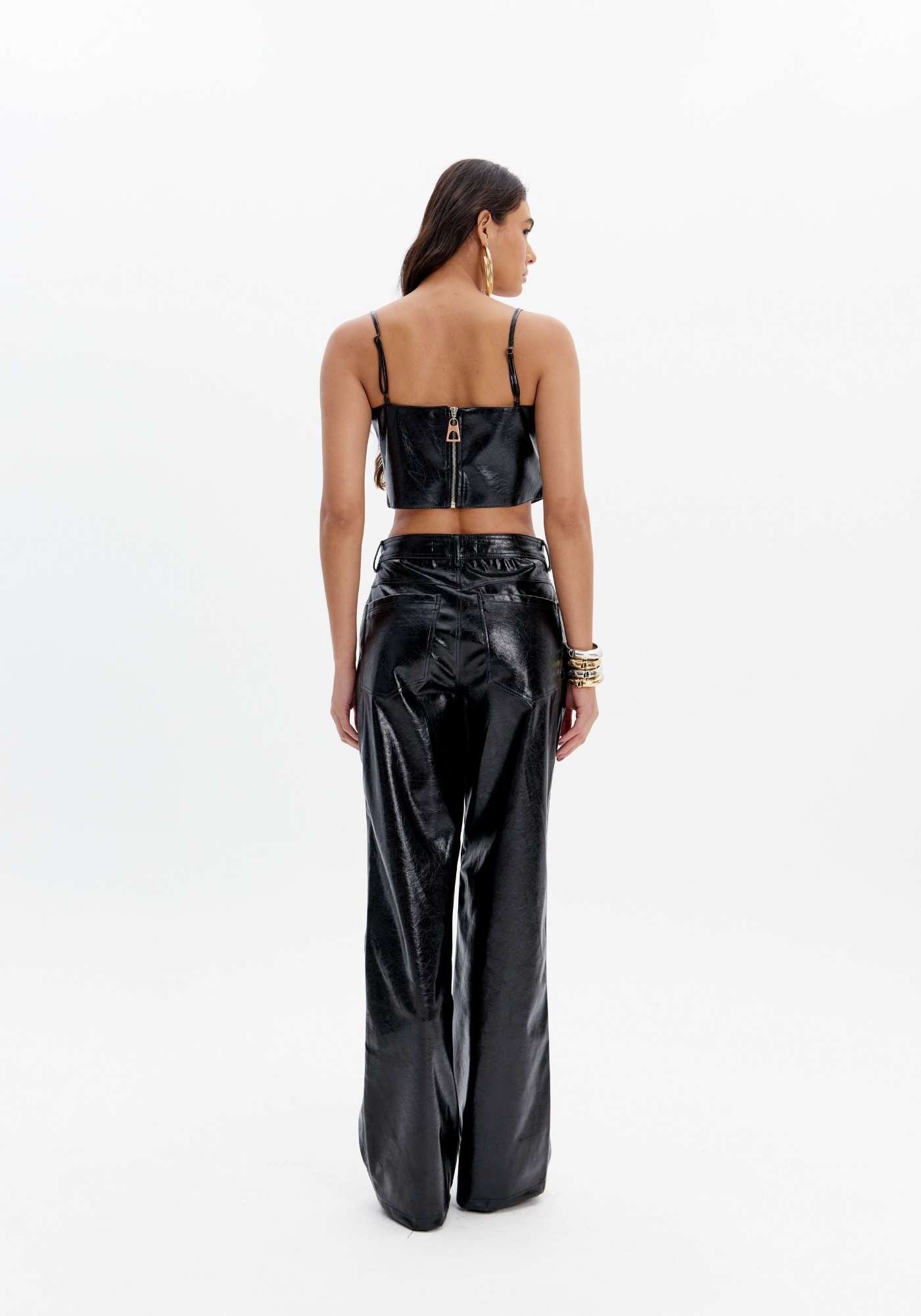 CALÇA FULL LENGTH COM CINTURA MÉDIA LANÇA PERFUME