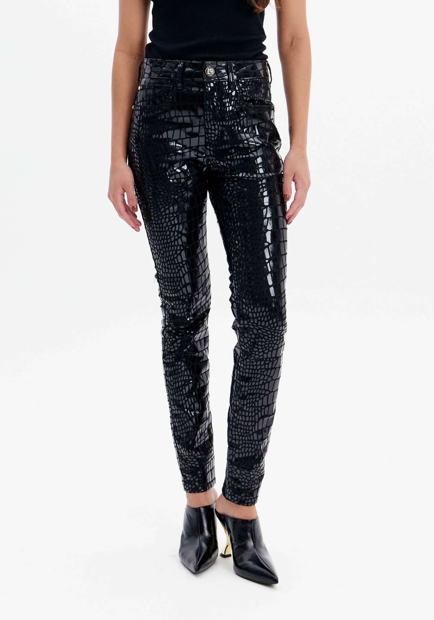 CALÇA SARJA HÉSTIA SKINNY SUPER HIGH LANÇA PERFUME