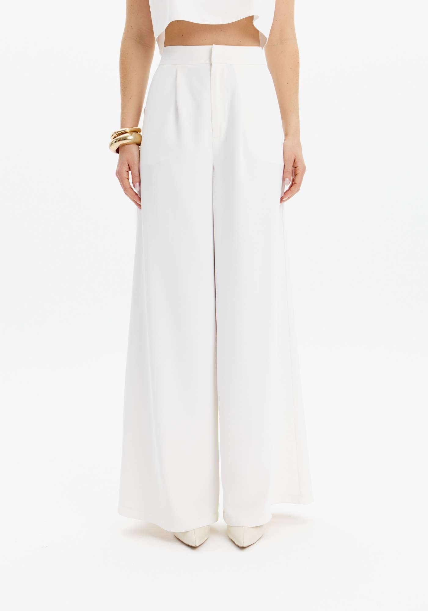CALÇA WIDE LEG CINTURA ALTA LANÇA PERFUME