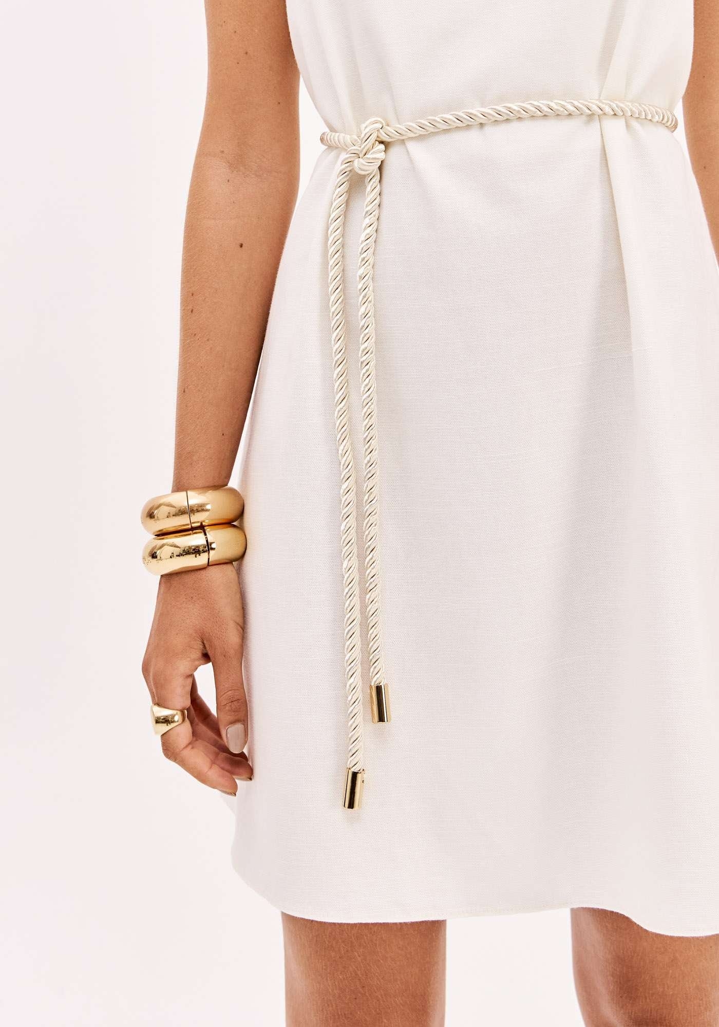 VESTIDO CURTO DE ALÇAS LANÇA PERFUME