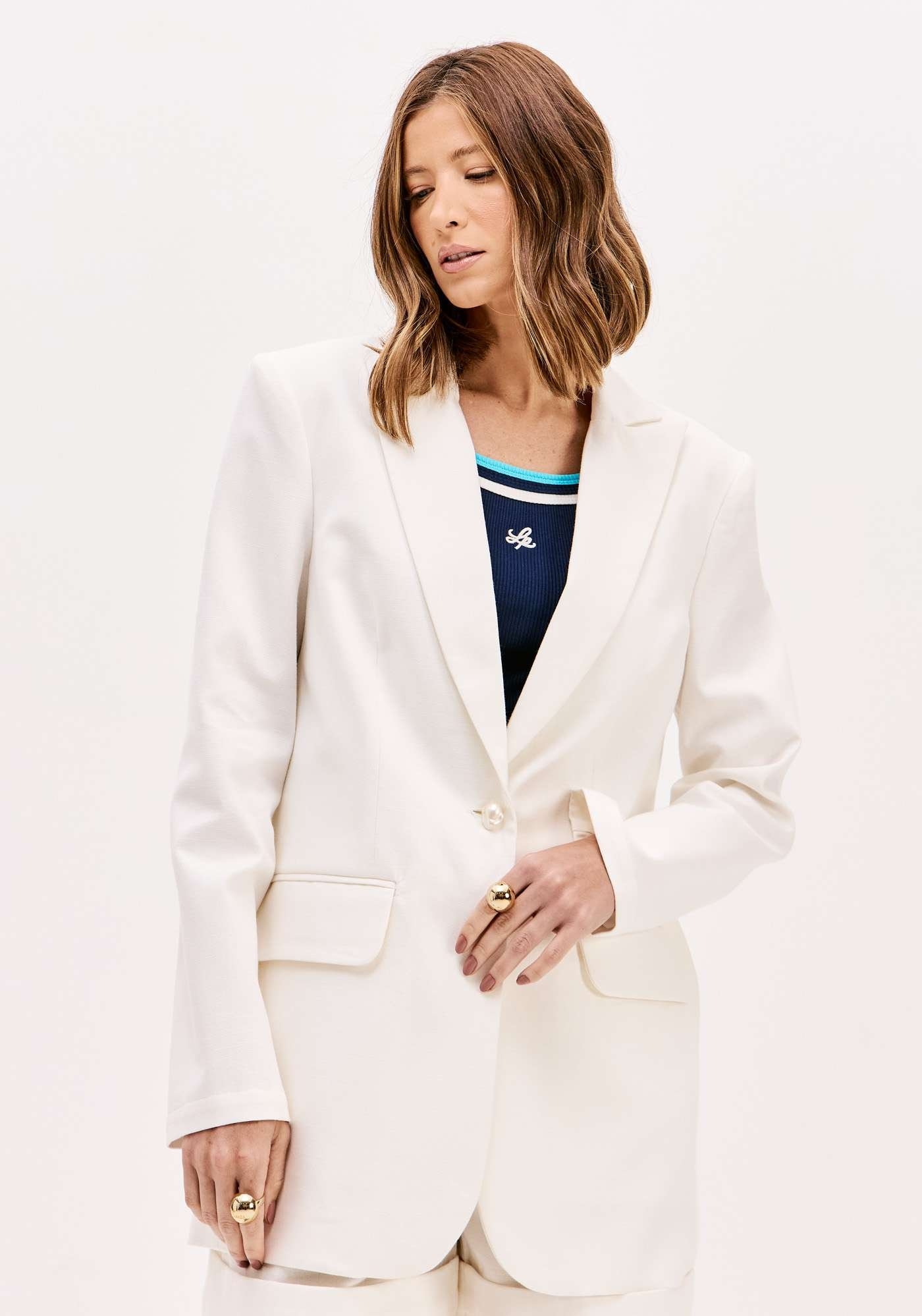 BLAZER TRADICIONAL MANGA LONGA LANÇA PEFUME