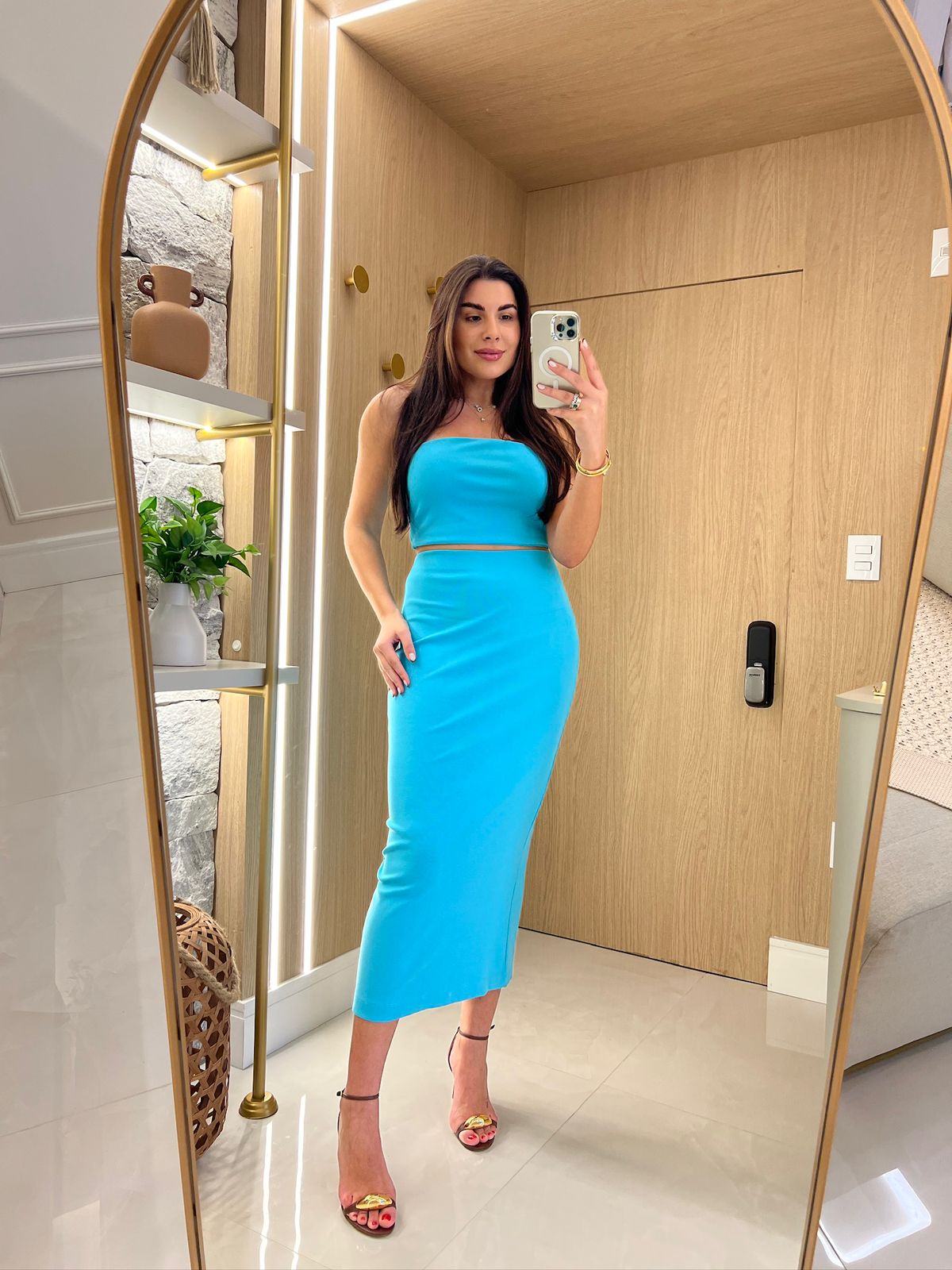 TOP FAIXA CROPPED LANÇA PERFUME