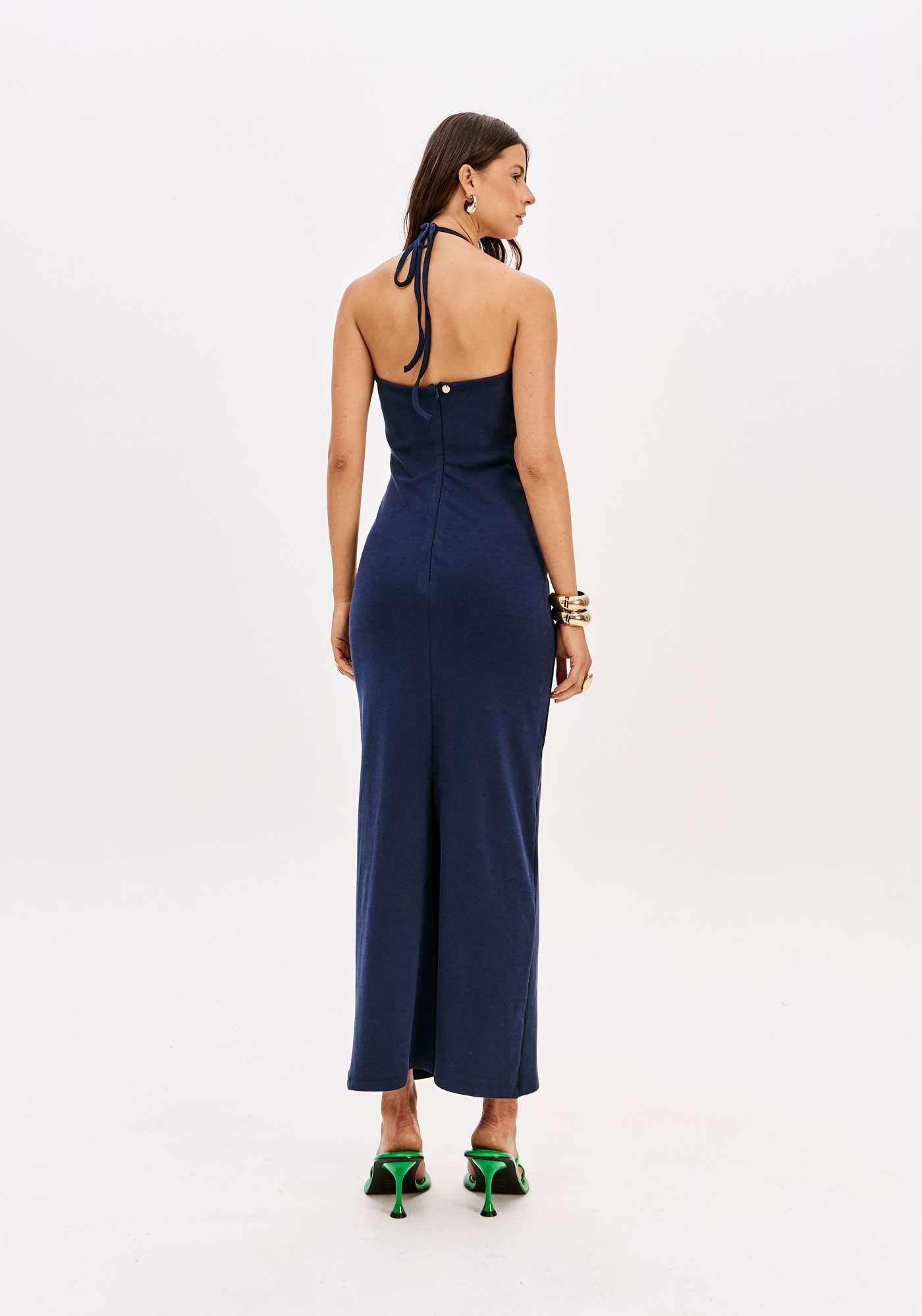 VESTIDO SUPER MIDI FRENTE ÚNICA LANÇA PERFUME