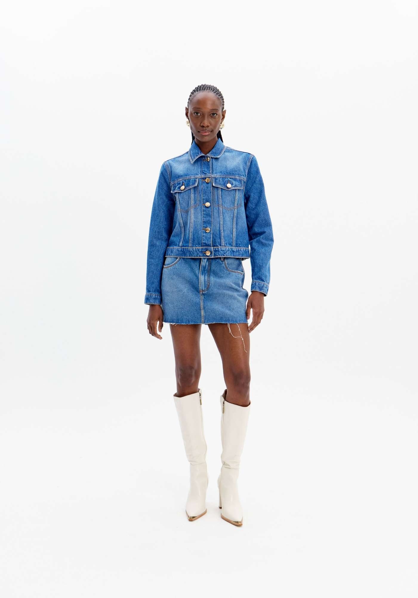 SAIA JEANS COMFORT CINTURA ALTA LANÇA PERFUME