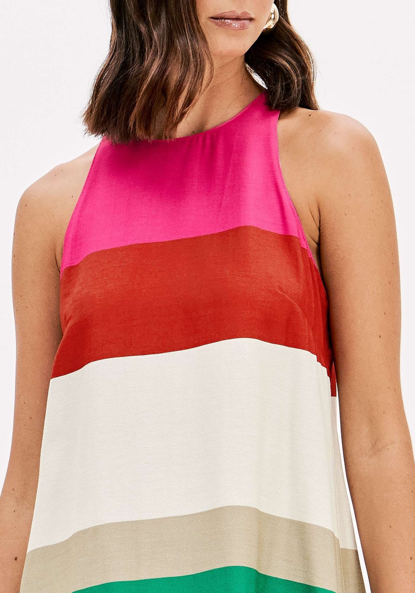 VESTIDO CURTO ESTAMPADO LANÇA PERFUME