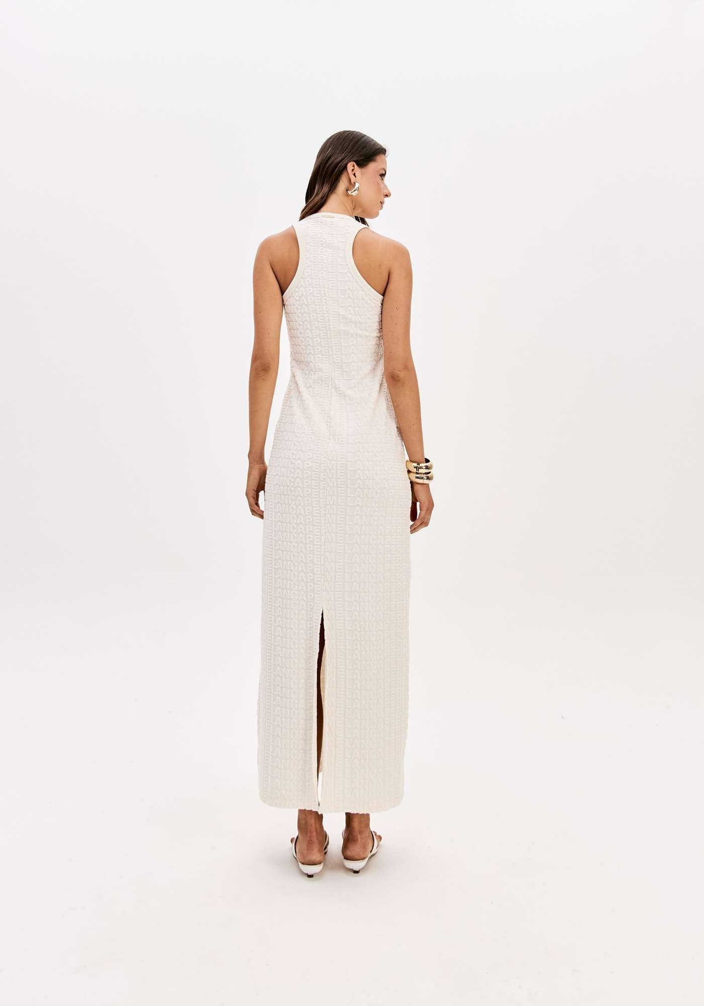 VESTIDO ÊVASE SUPER MIDI LANÇA PERFUME