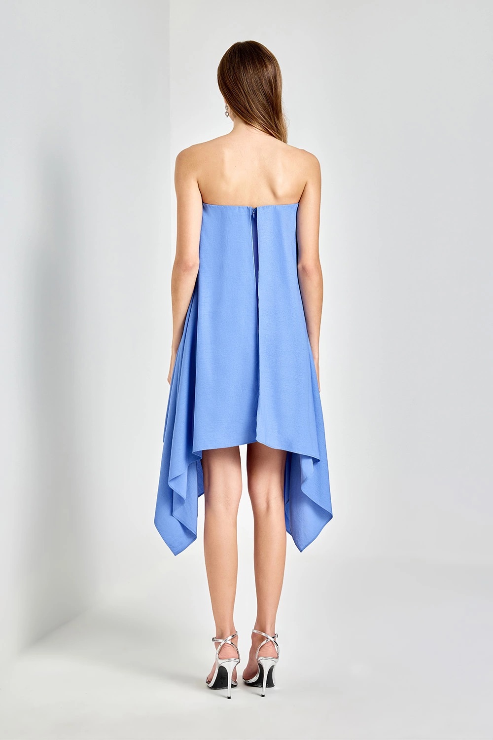 VESTIDO NEFERTITI AZUL AVE RARA