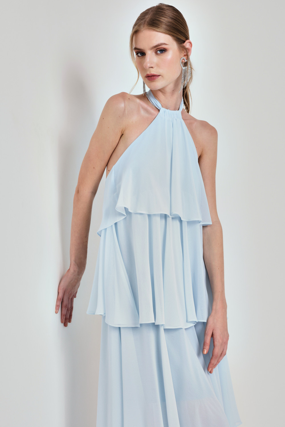 VESTIDO CROWN AZUL BEBÊ AVE RARA VESTIDO CROWN AZUL BEBÊ AVE RARA