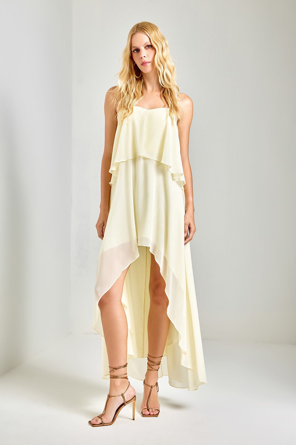 VESTIDO AMPLO SONHOS AMARELO AVE RARA VESTIDO AMPLO SONHOS AMARELO AVE RARA