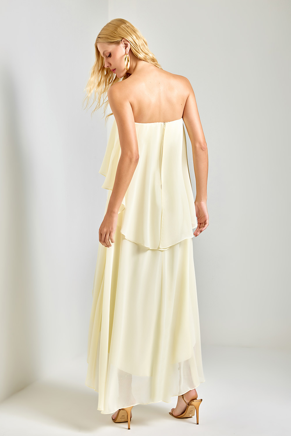 VESTIDO AMPLO SONHOS AMARELO AVE RARA VESTIDO AMPLO SONHOS AMARELO AVE RARA