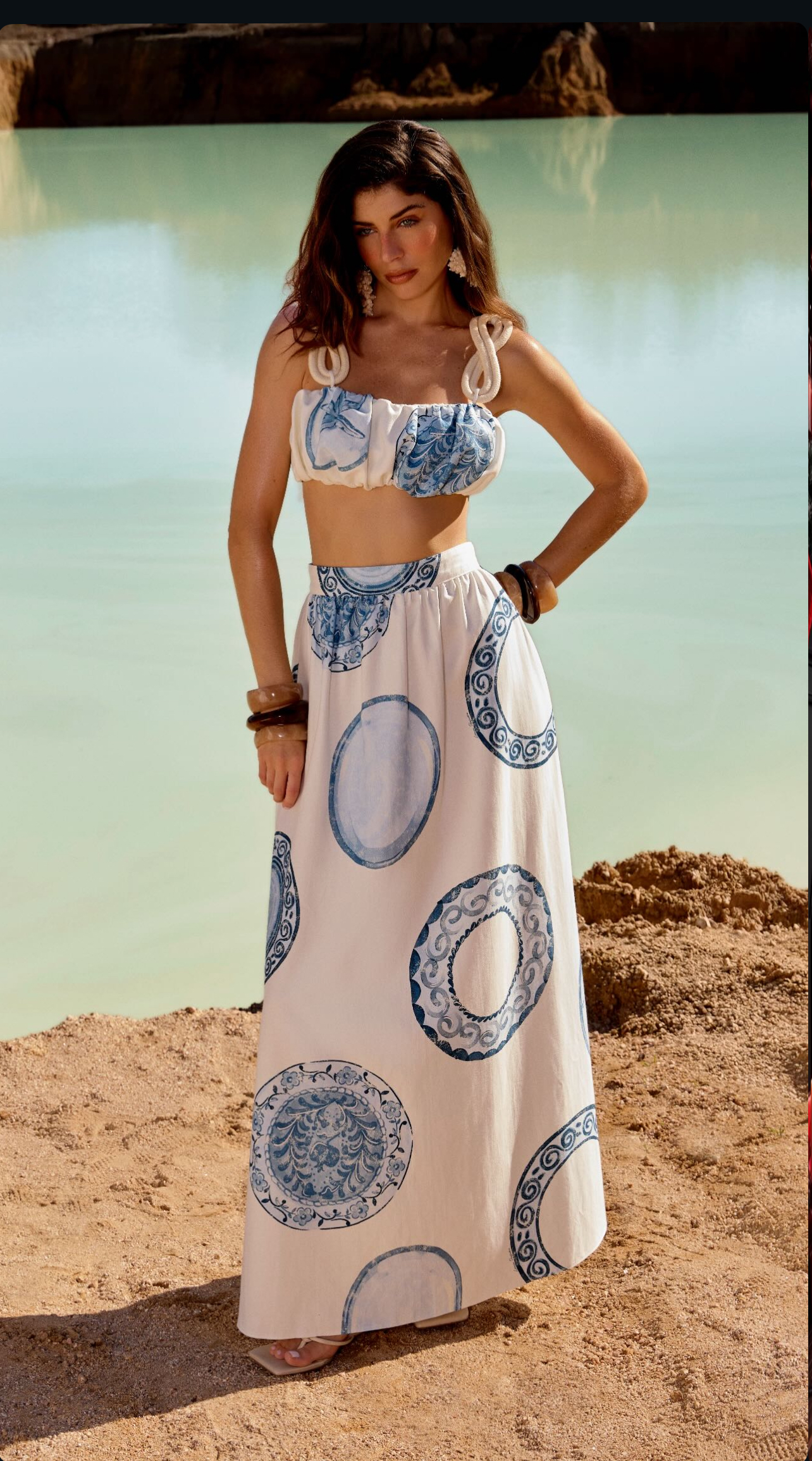 SAIA ESTAMPADA LADY LIKE LANÇA PERFUME