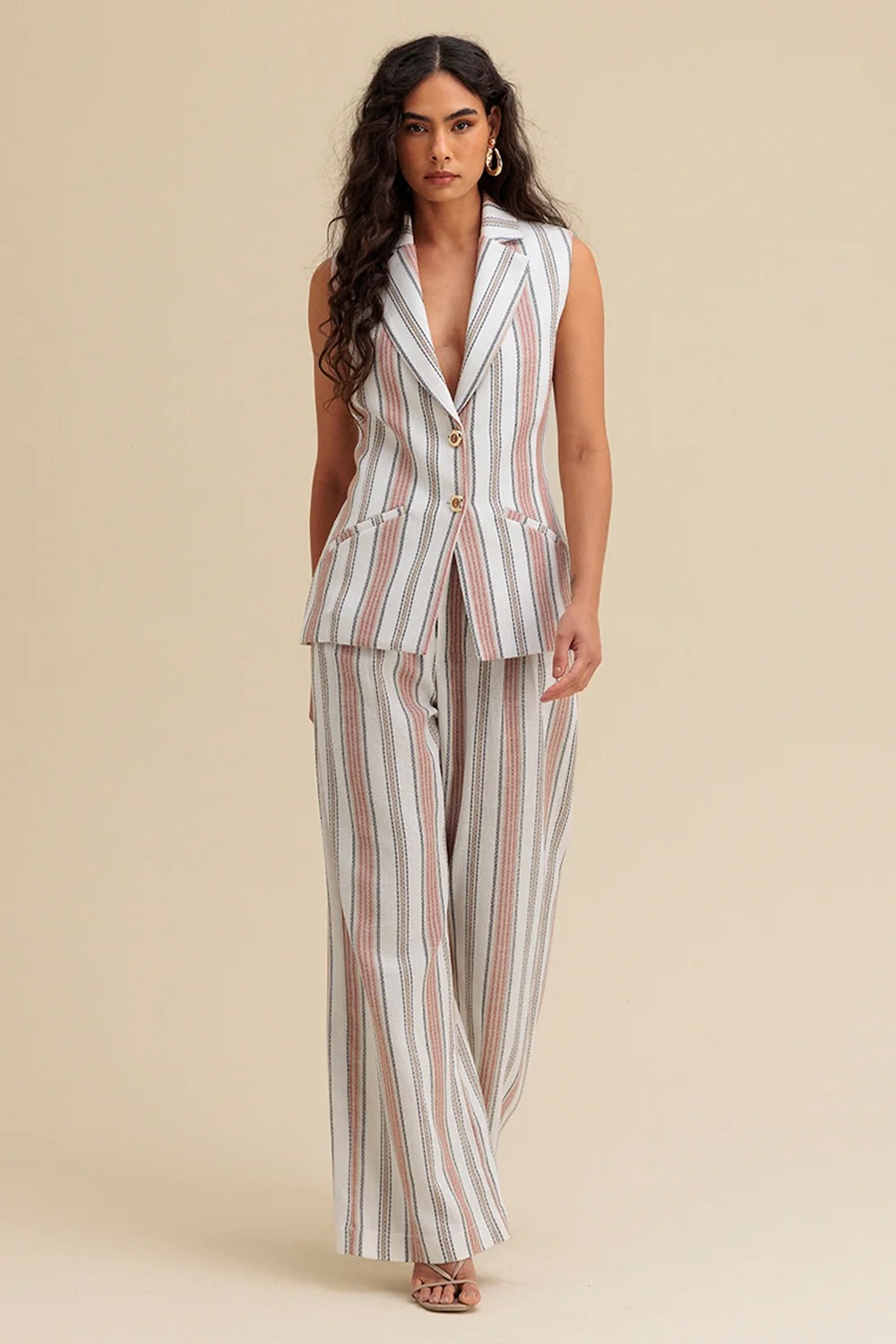 CONJUNTO ALFAIATARIA LISTRADO CHARTY
