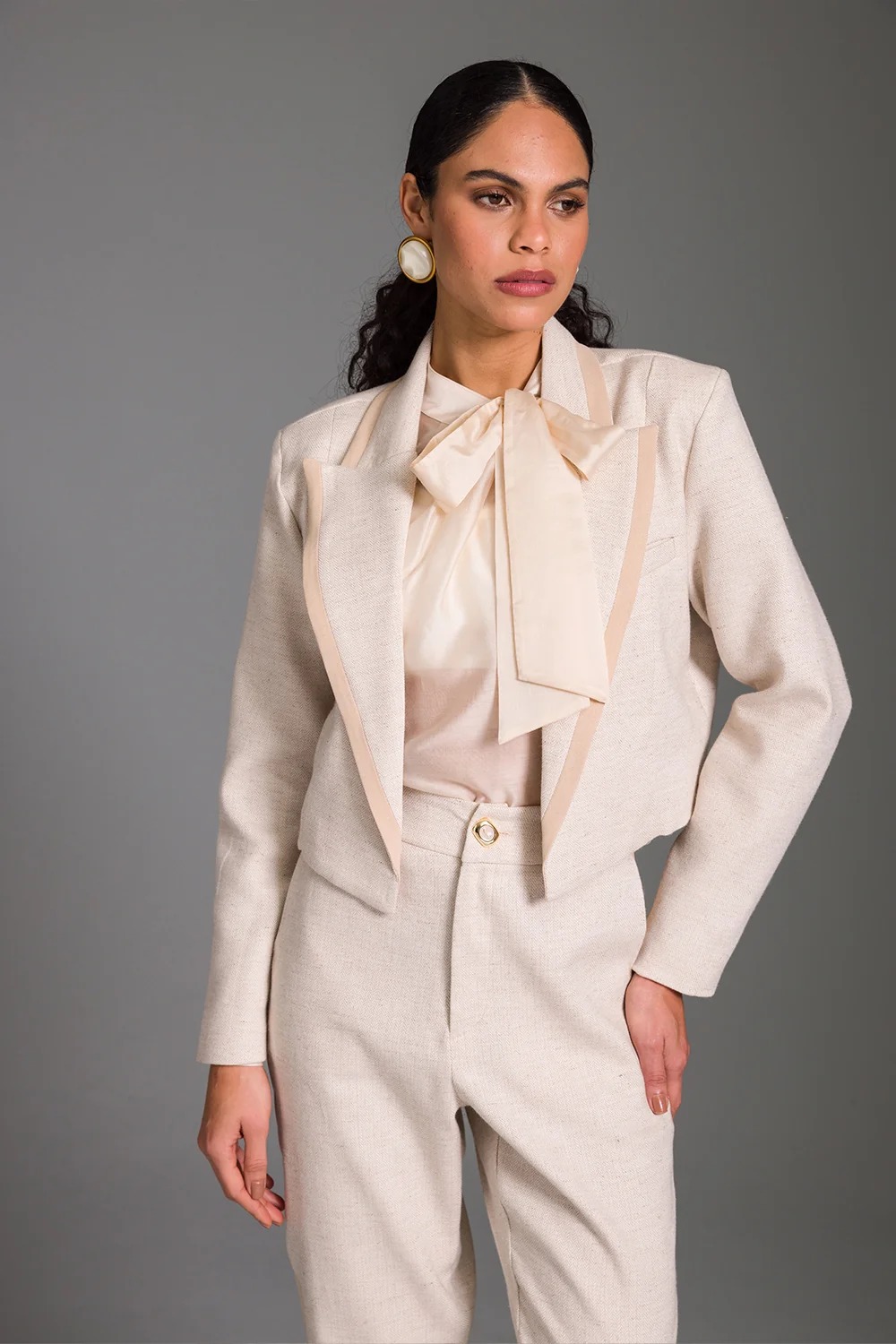 CONJUNTO BLAZER E CALÇA CHARRY