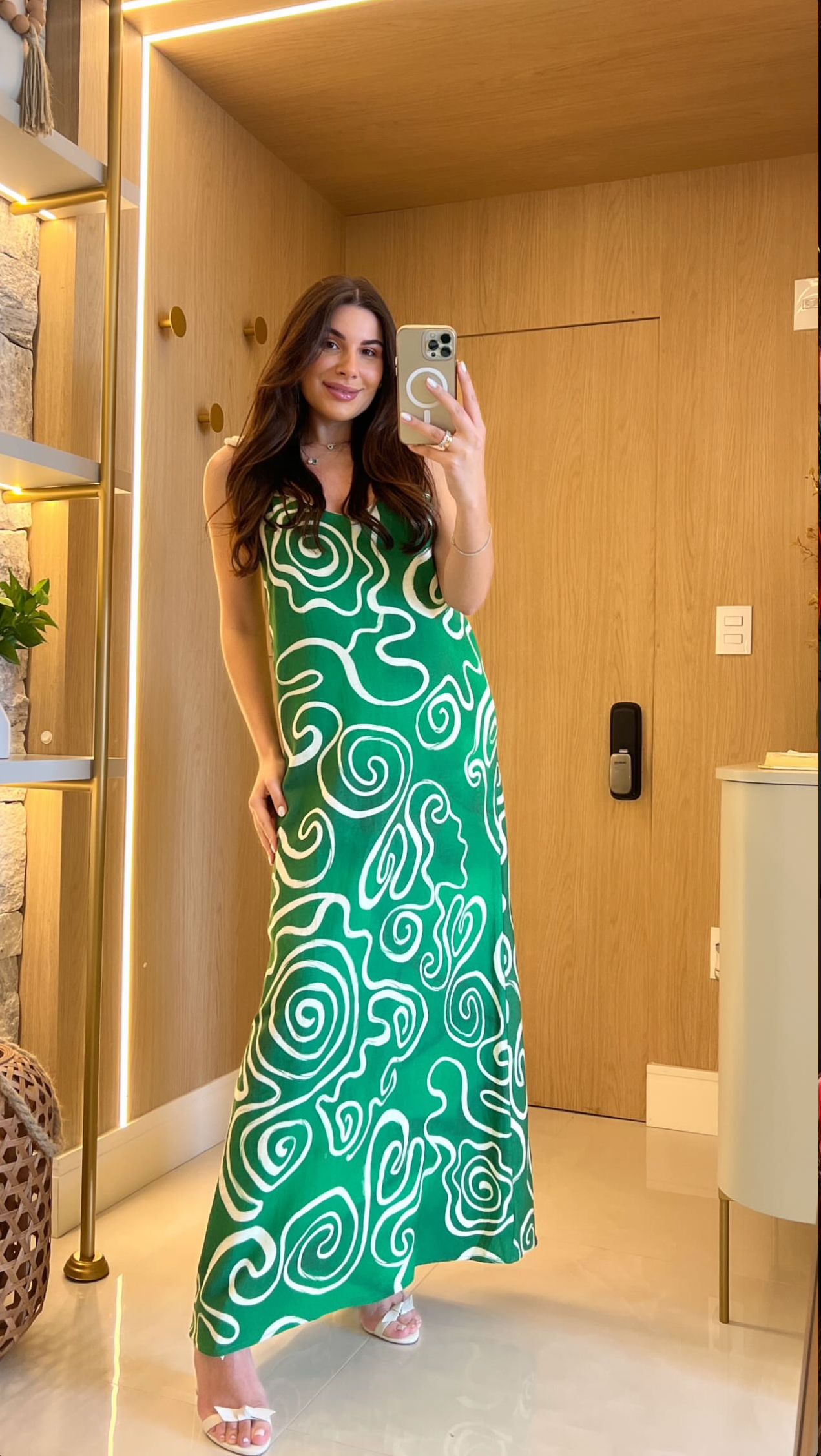 VESTIDO LONGO ESTAMPADO