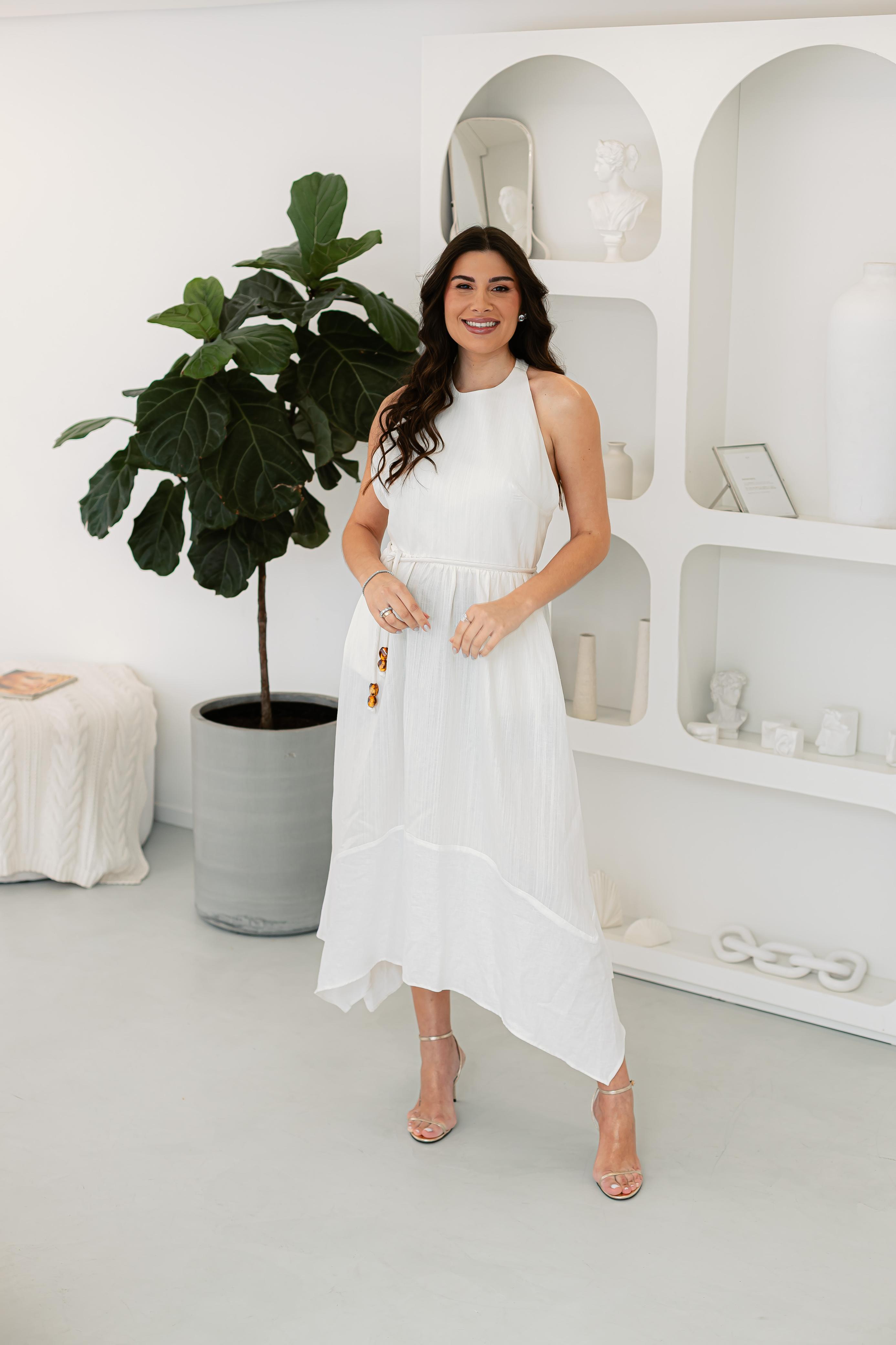 VESTIDO LONGO FRENTE ÚNICA